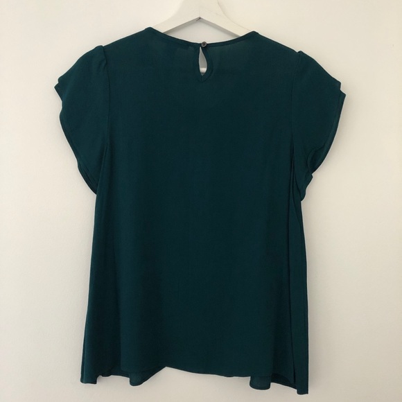 FOREVER 21 | Dark Turquoise Tulip Front Top - Picture 6 of 6